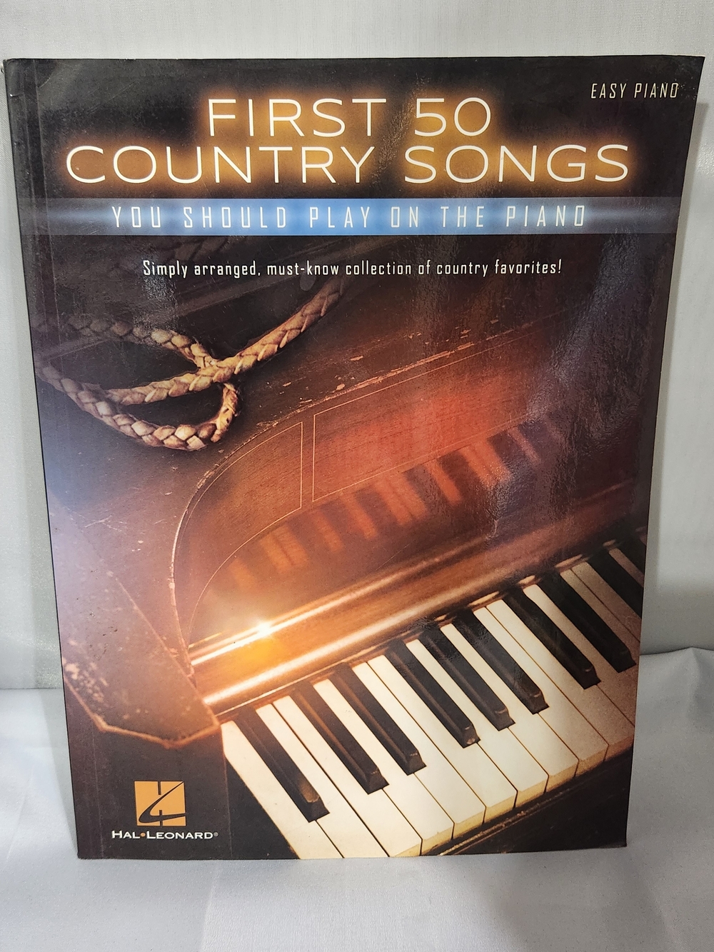Hal Leonard First 50 Country Songs - Brown Piano Cover